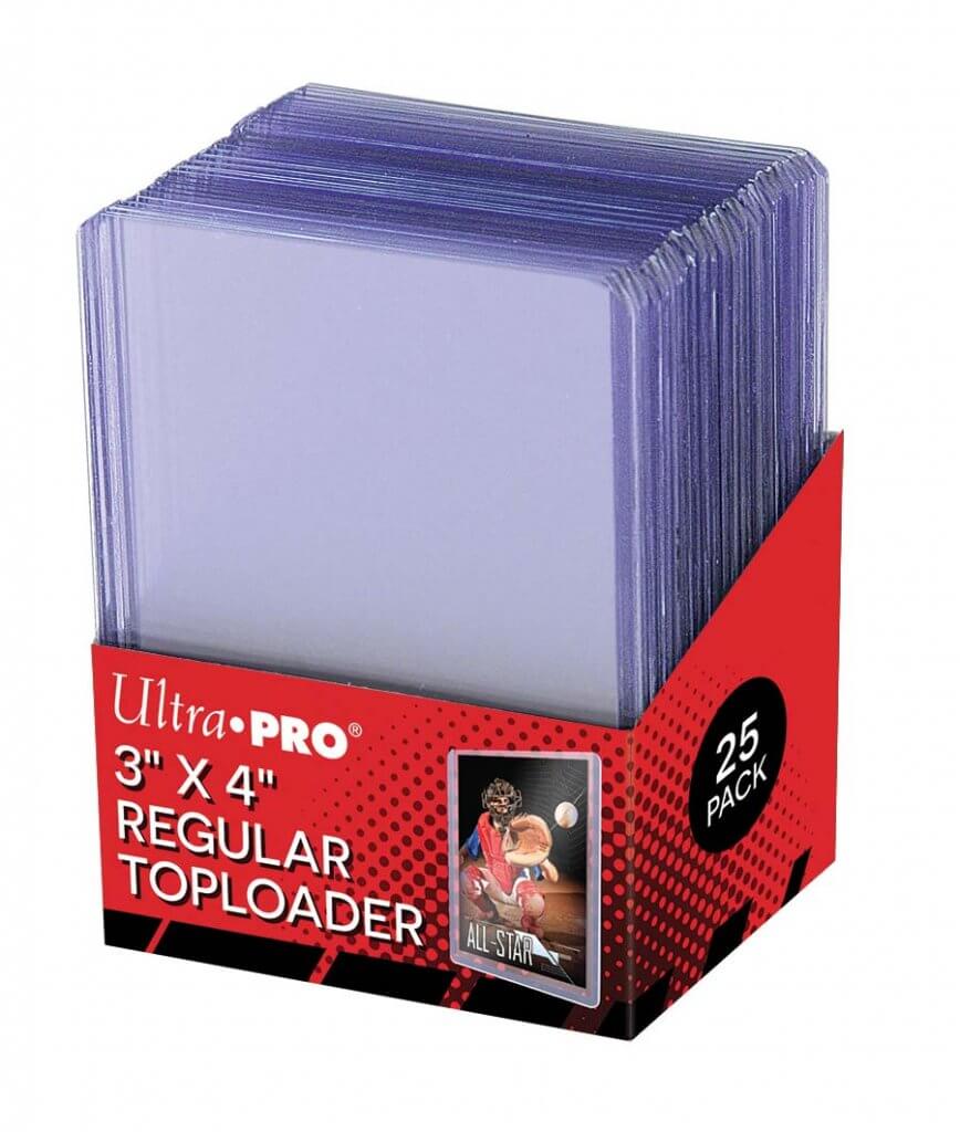 ULTRA PRO Toploader - 3 x 4 Thick 75pt Clear 25ct