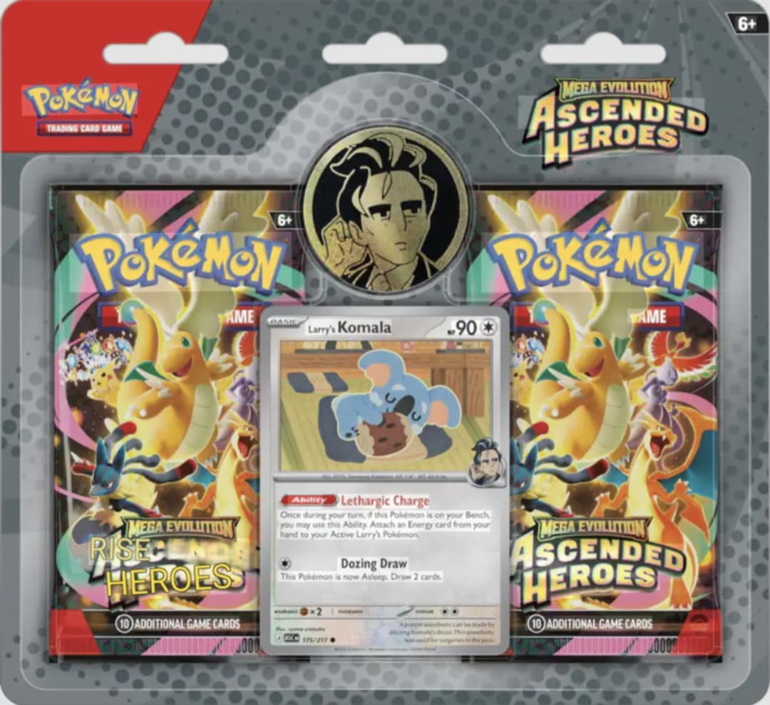 Ascended Heroes 2 pack blister