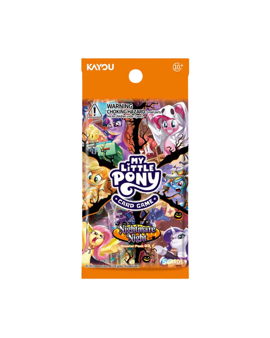 My Little Pony Card Game Nightmare Night Foil Booster Pack