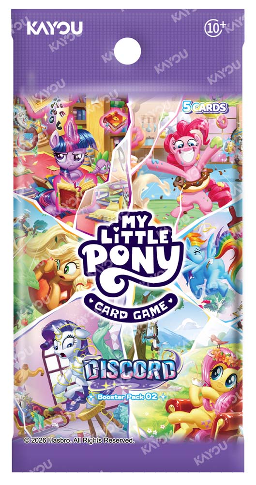 My Little Pony Series 2 Discord Foil Booster Packs