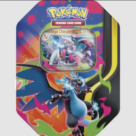 Mega Charizard X ex tin