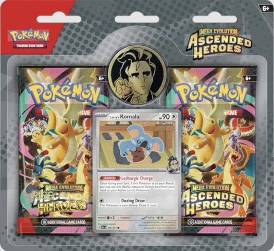Ascended Heroes 2 pack blister