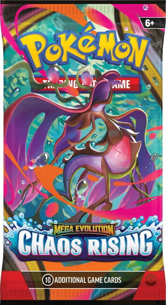 Pokémon TCG: Mega Evolution Chaos Rising pack
