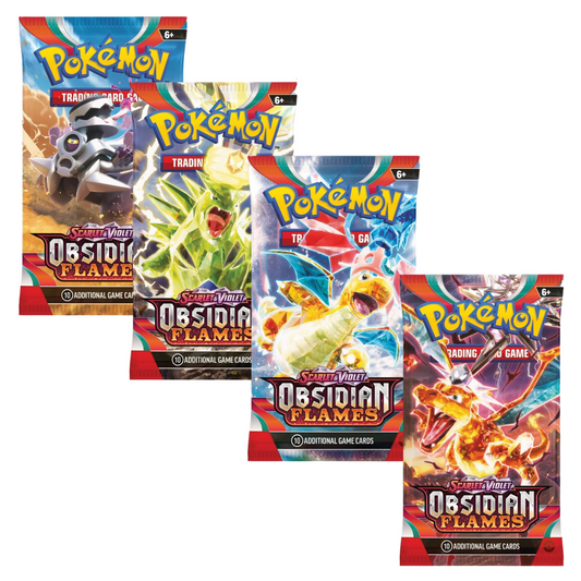 POKEMON TCG - Obsidian Flames Booster 4 Pack
