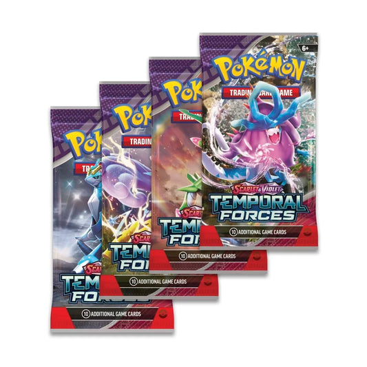 Pokemon TCG - Temporal Forces Booster 4 Pack