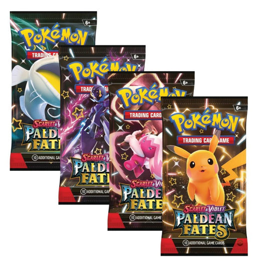 Pokemon TCG - Paldean Fates Booster 4 Pack