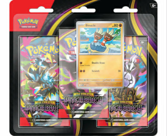 Pokemon Pitch Black 3pk Blister